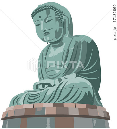 大仏 仏像のイラスト素材集 ピクスタ
