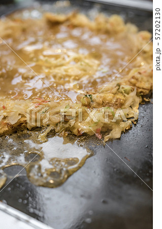 もんじゃ焼きの写真素材