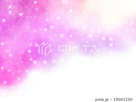 星 パープル 紫 紫色のイラスト素材