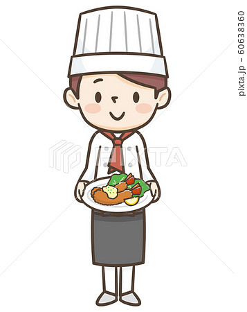 調理師のイラスト素材