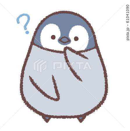 コウテイペンギンのイラスト素材