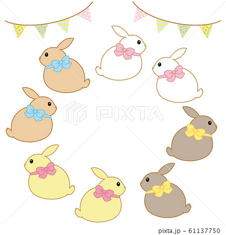 アリス うさぎのイラスト素材