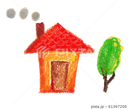1 Dollar Crayon Set] How to Draw Trees Realistically / Step