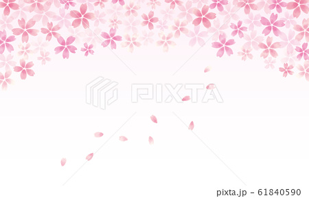 花吹雪のイラスト素材