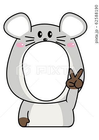 着ぐるみ イラスト 干支の写真素材