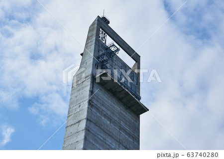 石崎無線中継所の写真素材