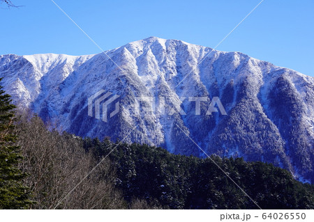 小河内岳の写真素材