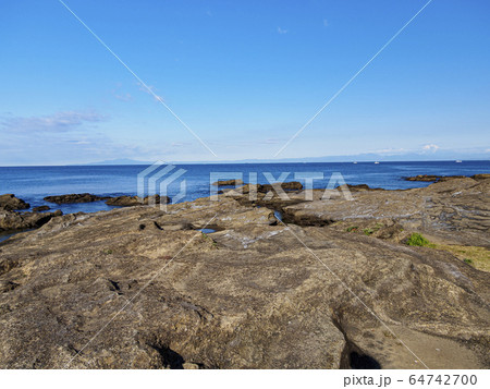 リアル式海岸の写真素材