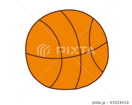バスケットボール ボールのイラスト素材