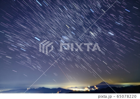 シリウス 星の写真素材