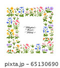 floral, flower, motif floral, flower, motif 65130690