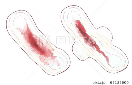 生理用品のイラスト素材
