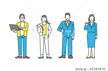 新入社員のイラスト素材集 ピクスタ