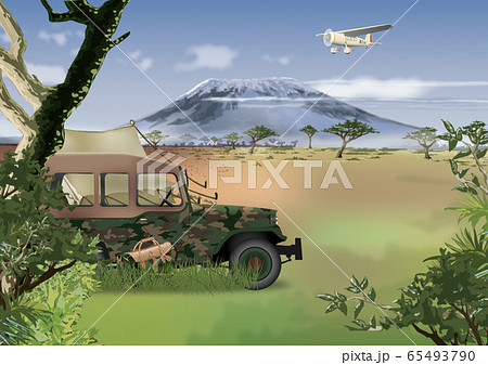 サバンナのイラスト素材集 ピクスタ