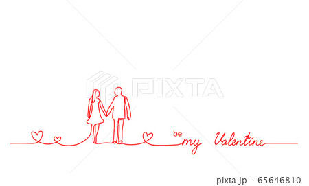 Couple Love Romantic Vector Hd PNG Images, Continuous One Line Drawing Of  Couple Walking Man And Woman In Love And Happy Vector Romantic Moment  Minimalism Style, Love Drawing, Wing Drawing, Woman Drawing