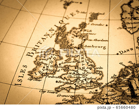 世界地図 地図 イギリス 英国の写真素材 - PIXTA
