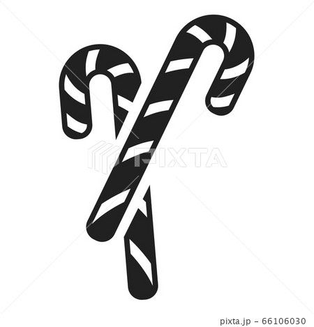 キャンディ ステッキ 白バック クリスマスの写真素材 Pixta