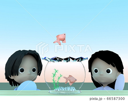 キンギョと浴衣姿の子供たちキンギョ 金魚 飛び跳ねる 金魚鉢 浴衣 きもの 子ども 子供 男の子 女のイラスト素材 キンギョと浴衣姿の子供たちキンギョ 金魚 飛び跳ねる 金魚鉢 浴衣 きもの 子ども 子供 男の子 女のイラスト素材