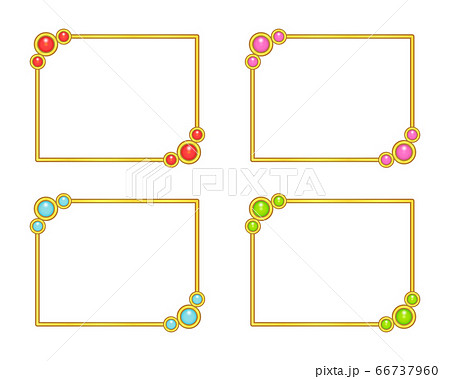 ワイプ枠のイラスト素材