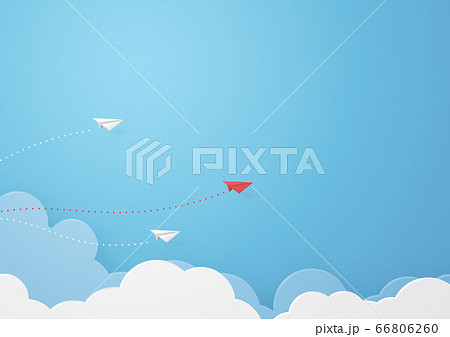 紙飛行機のイラスト素材集 Pixta ピクスタ