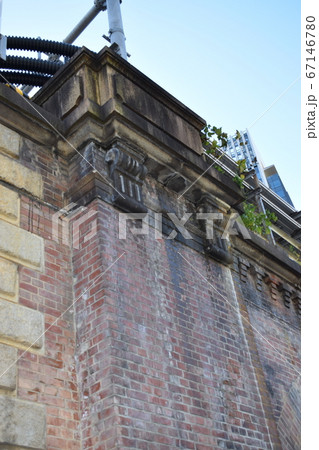 紅梅河岸高架橋の写真素材