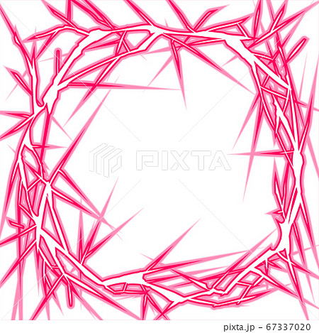 ベクター 稲妻 雷 かっこいいのイラスト素材