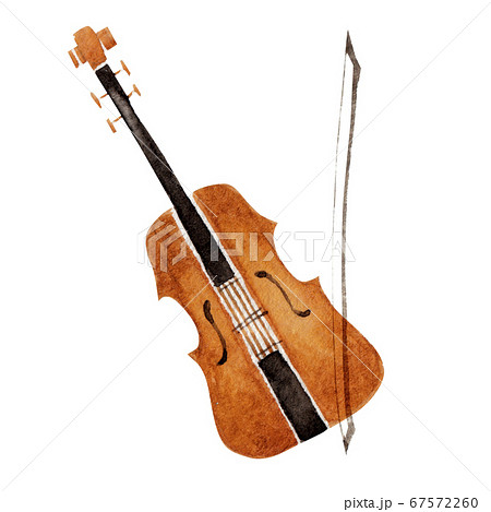 バイオリンのイラスト素材 Pixta