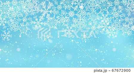 クリスマス　雪　風景　背景