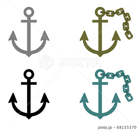 錨のイラスト素材 錨のイラスト素材