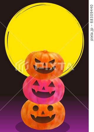 お化けかぼちゃのイラスト素材 Pixta
