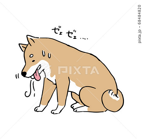 息切れのイラスト素材