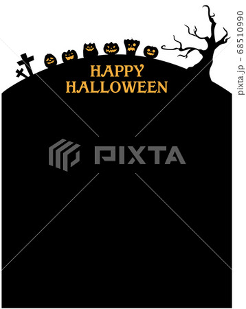 ジャックオランタン かわいいのイラスト素材