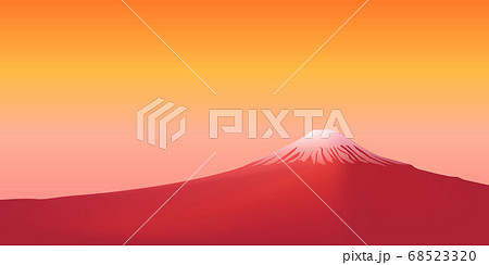 紅葉　富士山　秋　背景