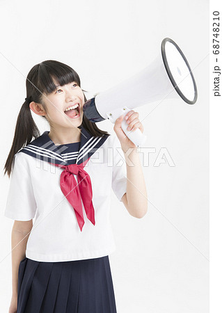 拡声器の写真素材