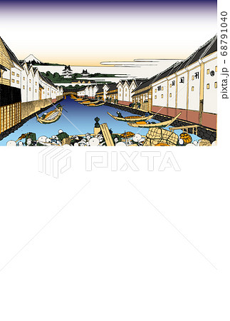 江戸日本橋のイラスト素材