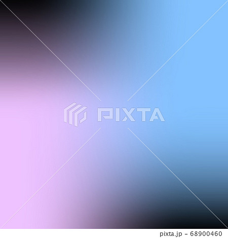 水色とピンクと黒のグラデーション背景のイラスト素材