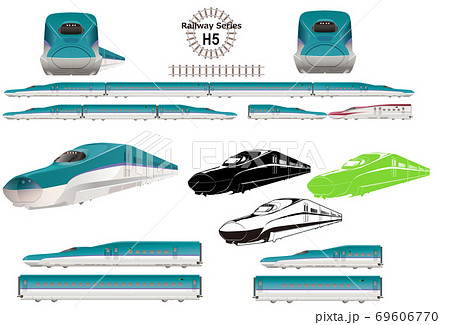 Bullet Train Illustrations