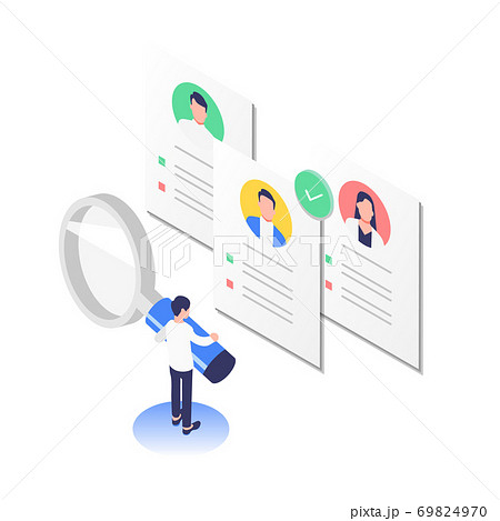 人材のイラスト素材