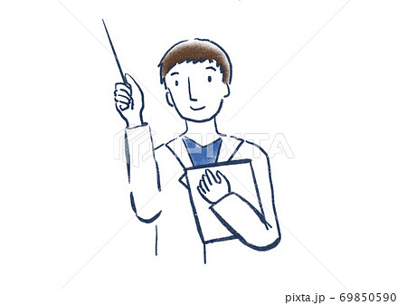 棒人間 1人 グラフィック Cgのイラスト素材