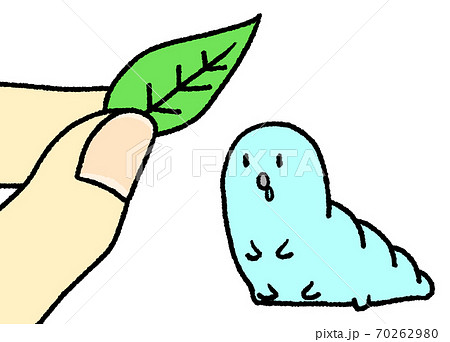 いもむしのイラスト素材