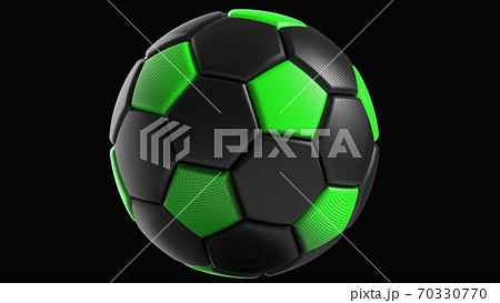 可愛いサッカーボールのイラスト素材