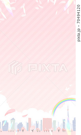 平和の花のイラスト素材