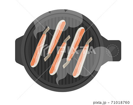 カニの身のイラスト素材