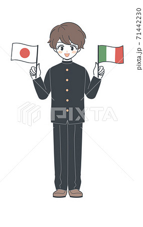 イタリア国旗のイラスト素材集 ピクスタ