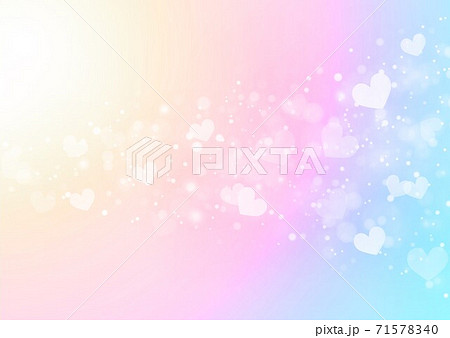 背景 グラデーション レインボー 淡いのイラスト素材