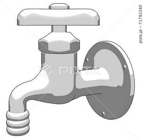 水道 蛇口のイラスト素材