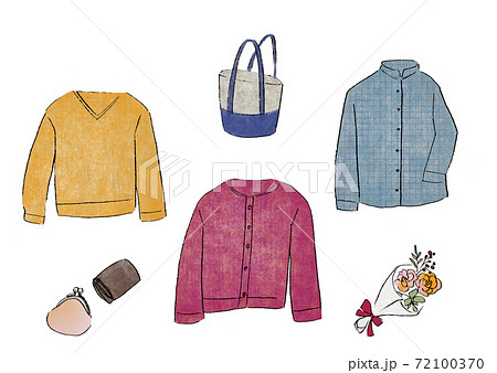 冬服のイラスト素材