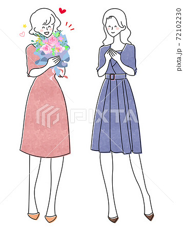 退職祝いのイラスト素材