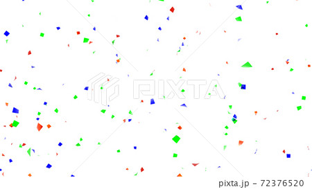 クラッカー 透過 お祝い 紙吹雪のイラスト素材