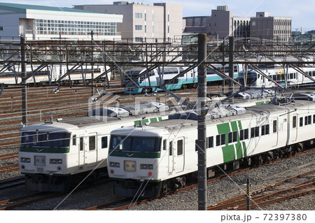 大宮総合車両センター東大宮センターの写真素材